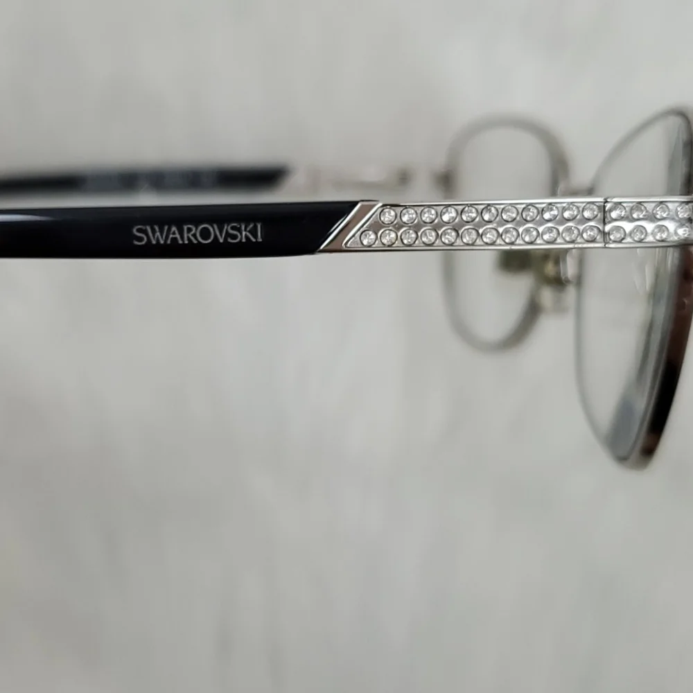 Swarovski silver metal frame +case